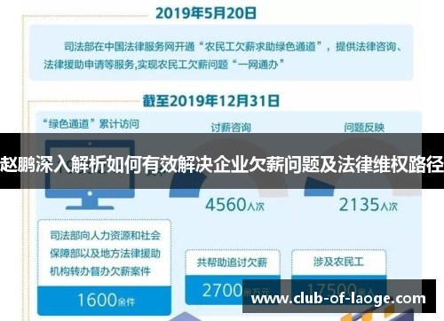 赵鹏深入解析如何有效解决企业欠薪问题及法律维权路径