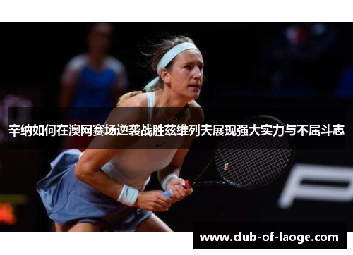 辛纳如何在澳网赛场逆袭战胜兹维列夫展现强大实力与不屈斗志