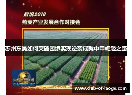苏州东吴如何突破困境实现逆袭成就中甲崛起之路